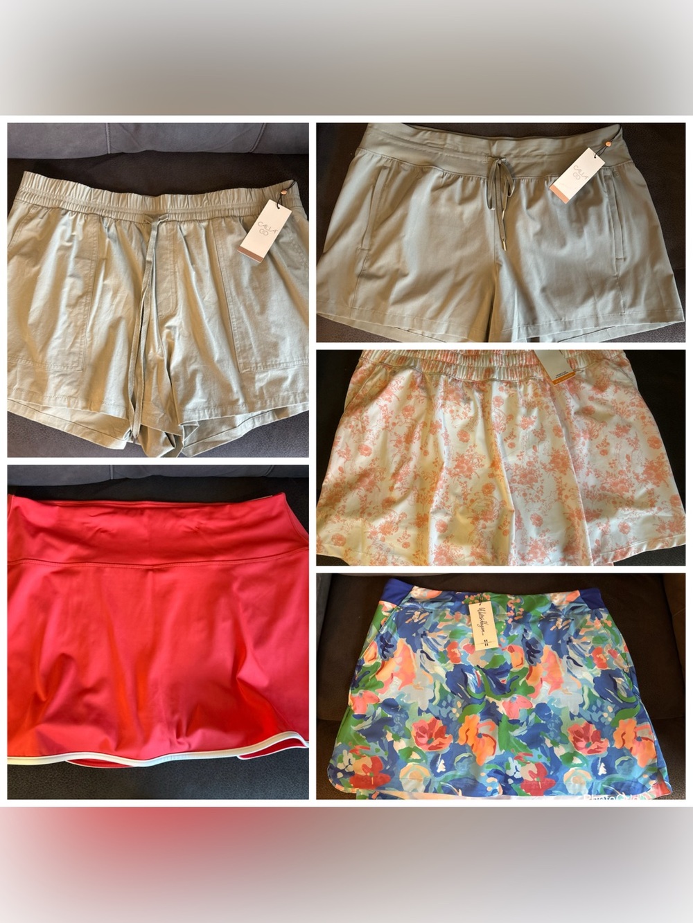 NWT 2XL Bundle - Athletic Shorts and Skorts - Puma, Calia, DSG, Walter Hagen